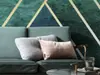 Fototapet Artdeco, Komar, model geometric verde, pe suport vlies, 300x250 cm