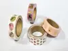 Set 4 role washi tape, benzi adezive colorate