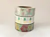 Set 3 role washi tape, benzi adezive decorative exotic design