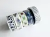 Set 5 role washi tape, bandă adezivă, Folina MIX3, 15 mmx10 m