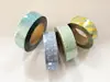 Set 4 role washi tape Dream, benzi adezive decorative turcoaz