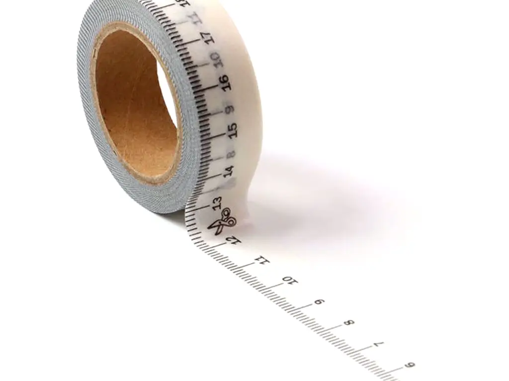Bandă adezivă Washi Tape Metru, Folina, 15 mmx10 m
