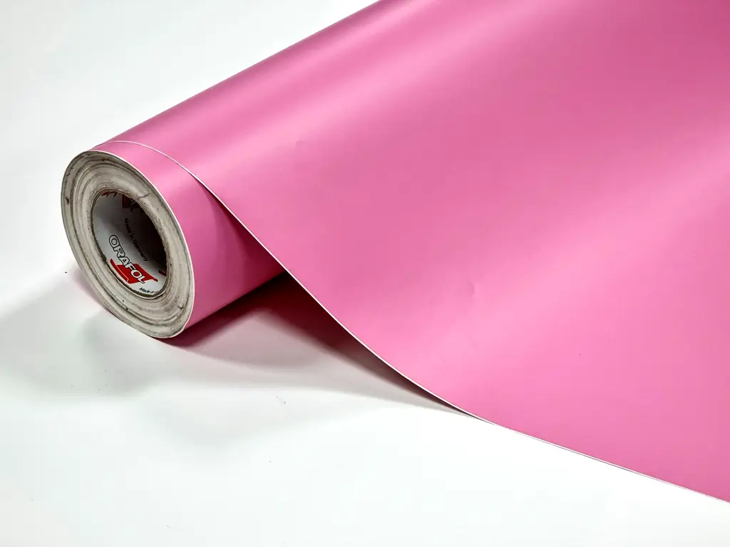 Autocolant roz deschis mat, Oracal Intermediate Cal, Soft Pink 651M045, lățime 100 cm
