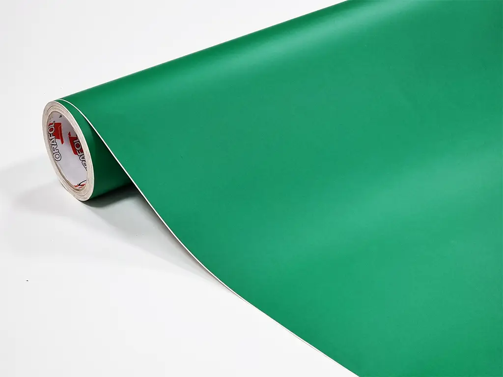Autocolant verde mat Oracal Intermediate Cal, Green 651M061, 126 cm lățime