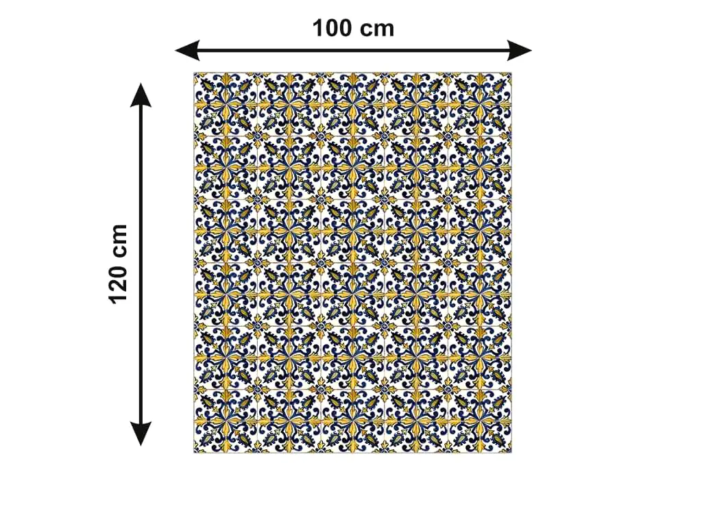 Autocolant gresie şi podele, Folina, model decorativ, 120 cm lăţime