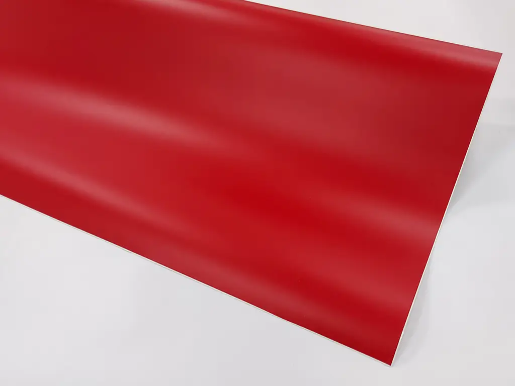 Autocolant roșu mat, X-Film Signal Red 3662, lățime 126 cm