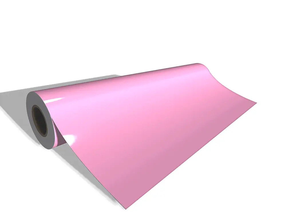 Autocolant Oracal 651G Intermediate Cal, aspect lucios, roz deschis,  Soft Pink 045, lățime 100 cm