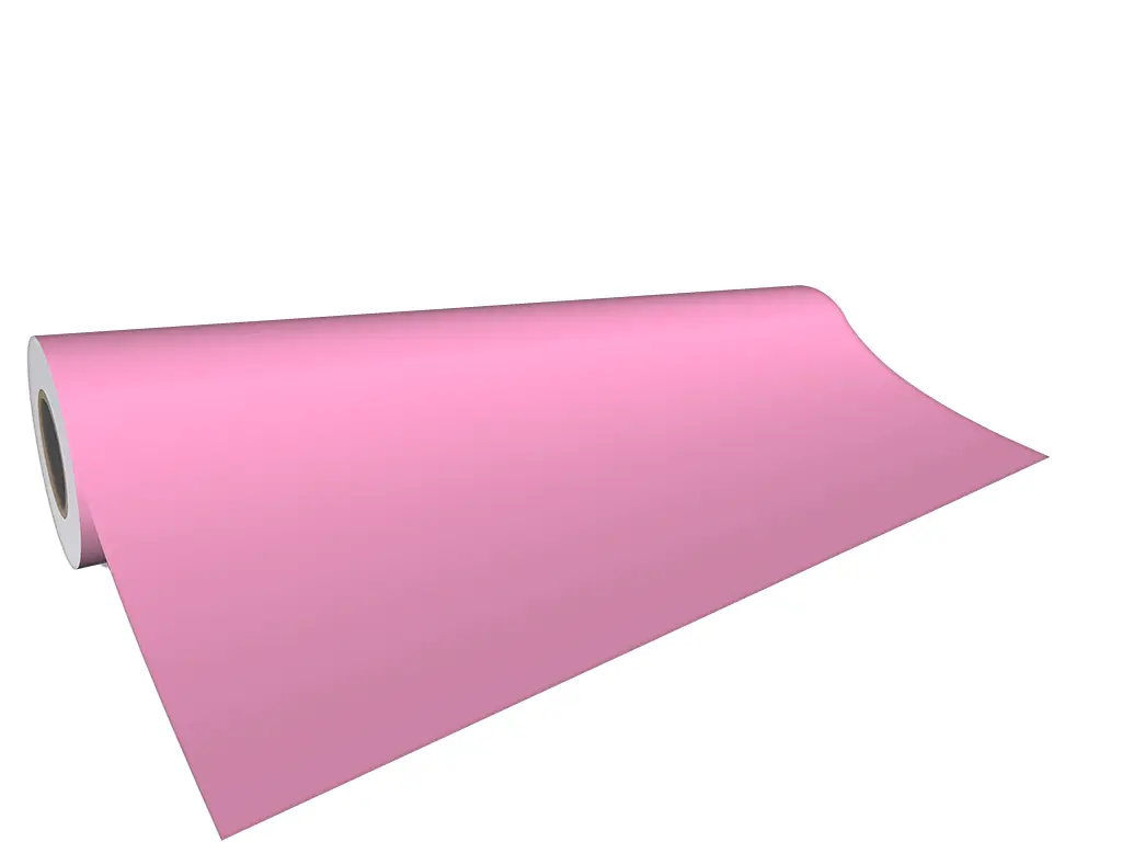 Autocolant roz deschis mat Oracal Economy Cal, Soft Pink 641M045, 100 cm lățime