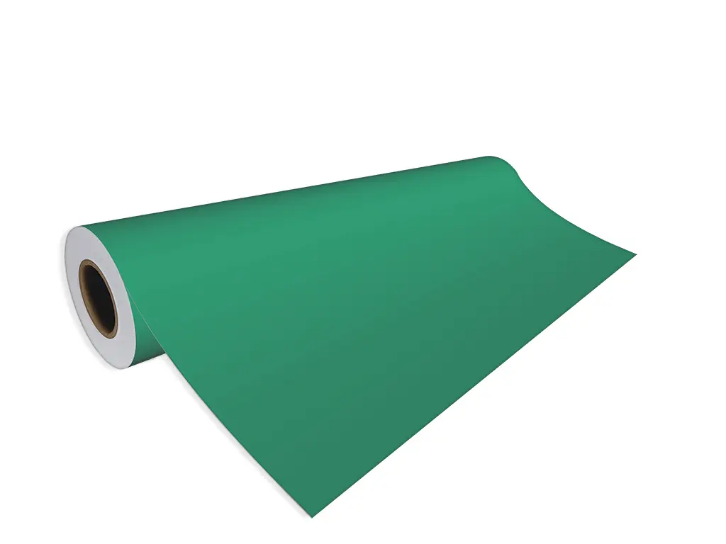 Autocolant verde mat Oracal Economy Cal, Green 641M061, 100 cm lățime