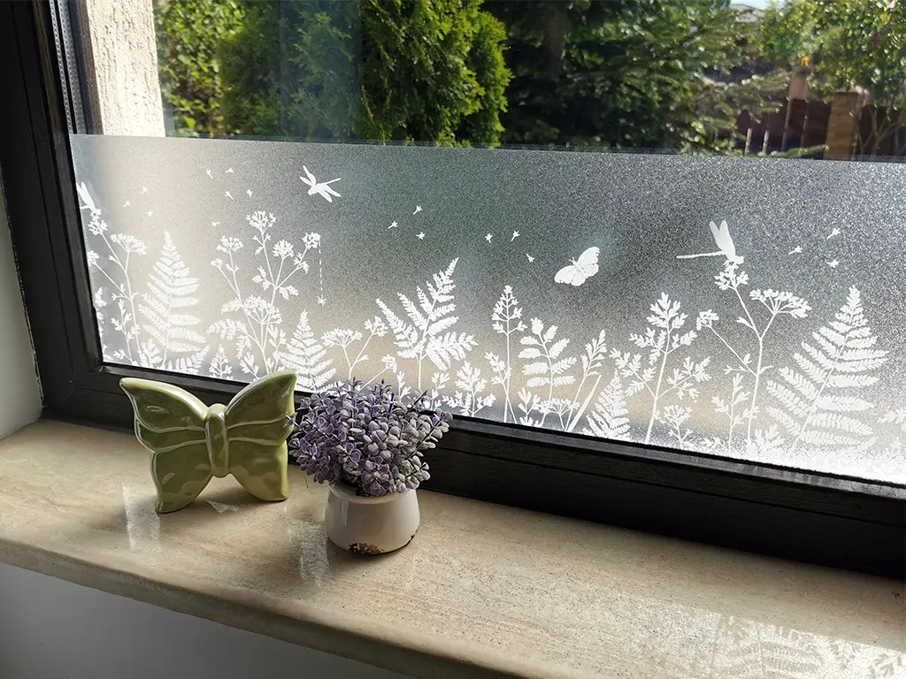 Bordură decorativă electrostatică Spring Meadow, d-c-fix, rolă de 20x150 cm