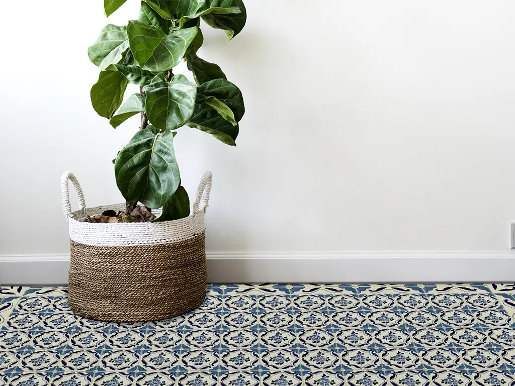 Covor antiderapant pentru bucătărie, din pvc, model Serres, linoleum antiderapant la rolă de 80x158 cm