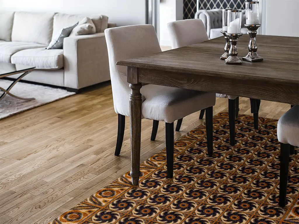 Covor antiderapant pentru bucătărie, din pvc, model Corint, linoleum antiderapant la rolă de 80x158 cm