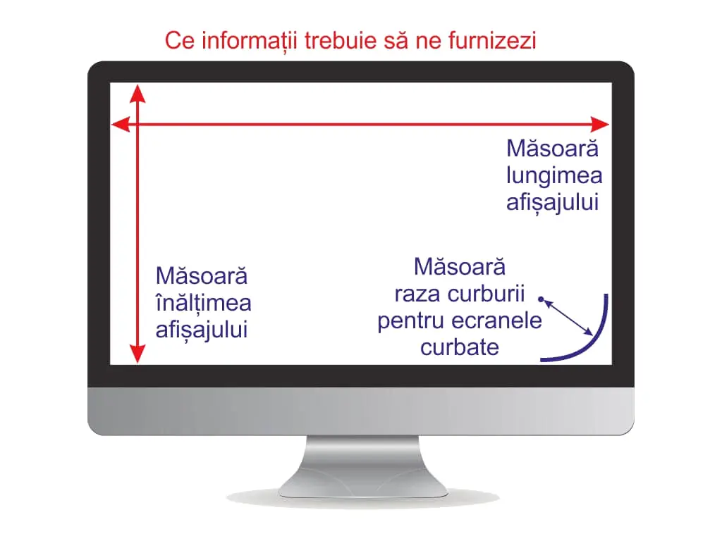 Folie de protecție ecran laptop sau monitor 12