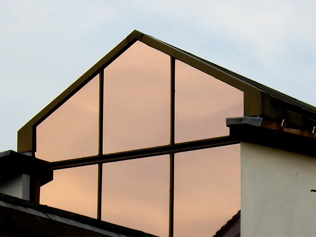 Folie protecție solară reflexivă, Bronz 15 Interior, lățime 152 cm