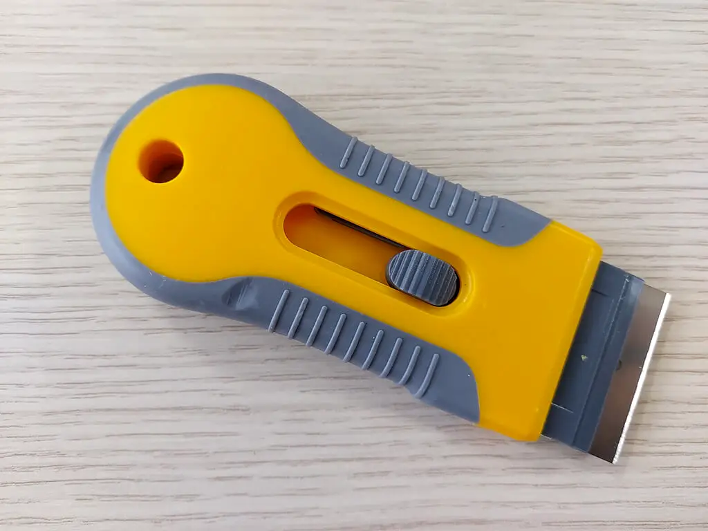 Răzuitor Pocket 2, Folina, accesoriu metalic pentru răzuirea suprafețelor de sticlă