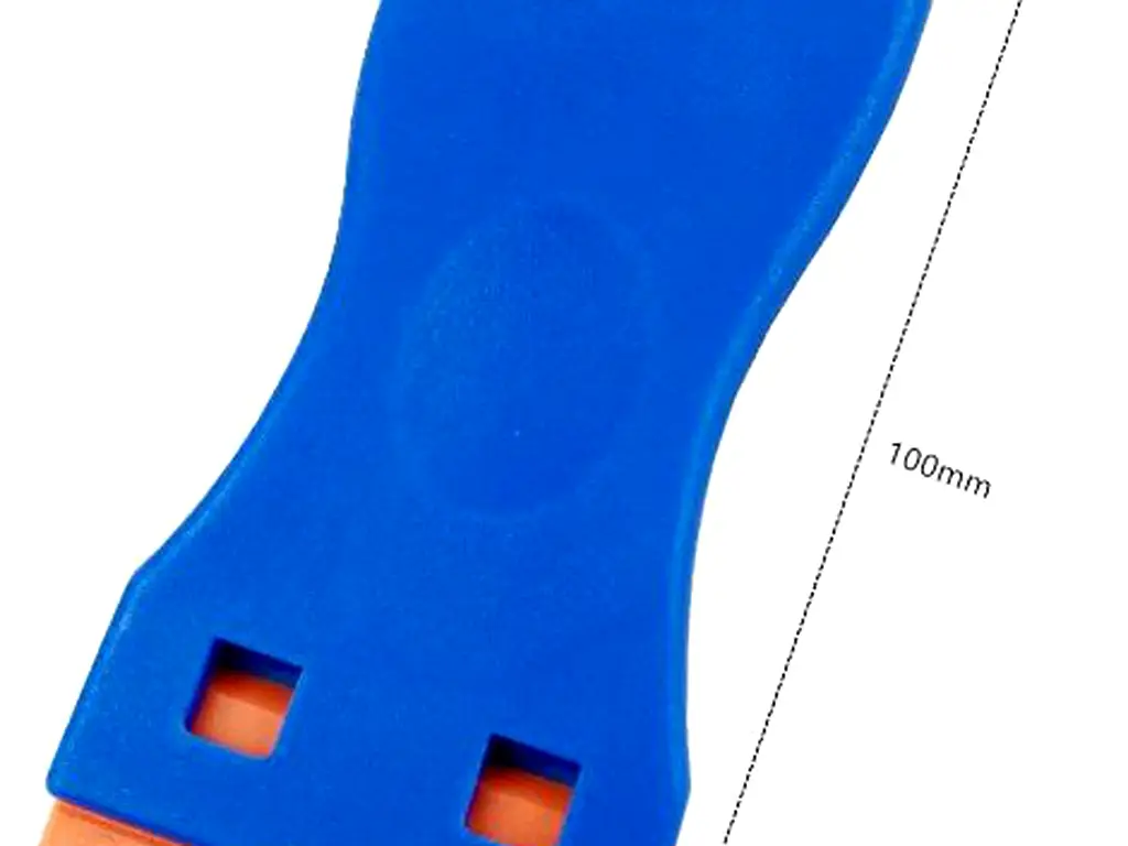 Set format din răzuitor și 11 lame din plastic pentru răzuirea diverselor suprafețe