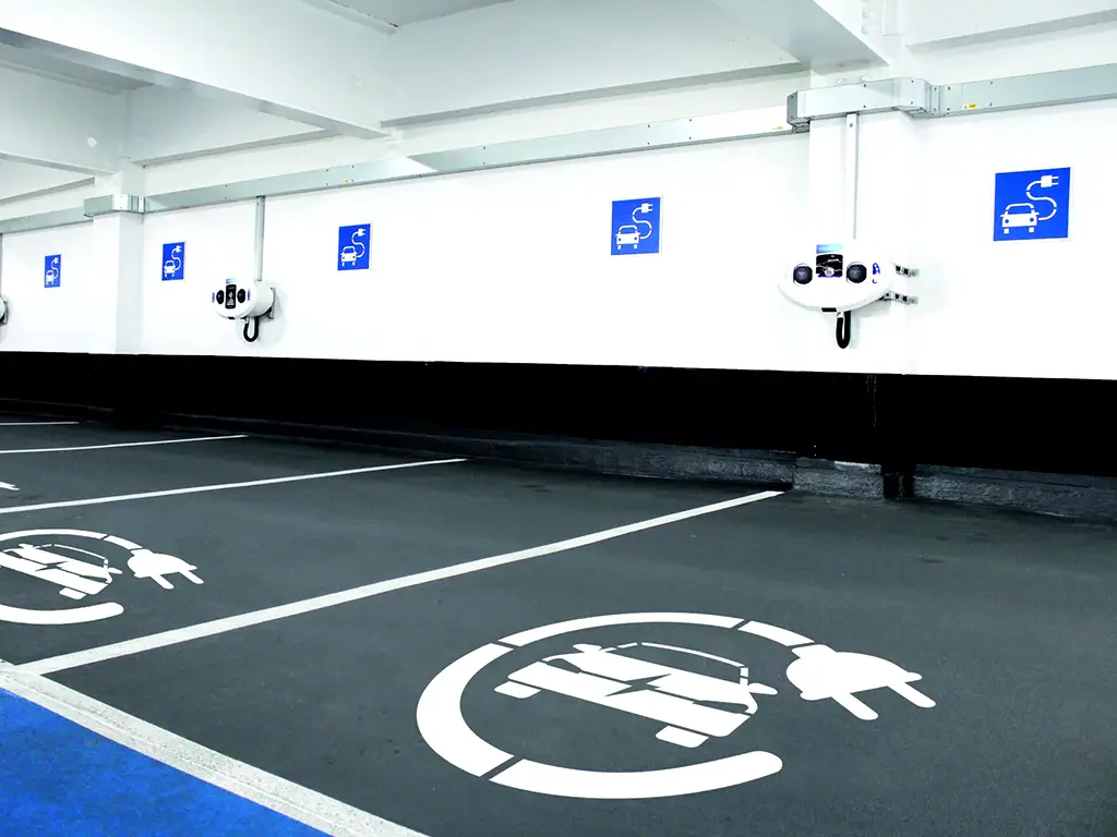 Șablon de semnalizare pentru stațiile de încărcare vehicule electrice, dimensiune la comandă
