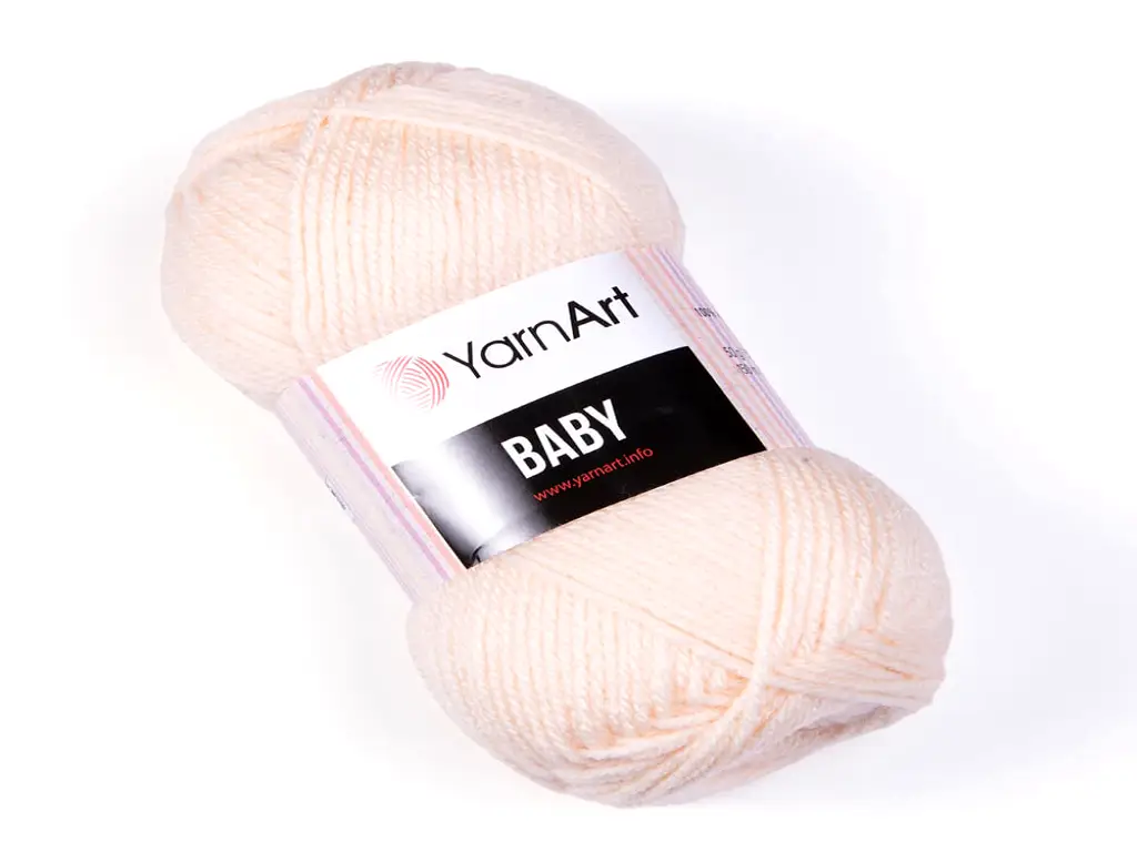 Fir textil Yarn Art Baby ivoire 854, pentru tricotat