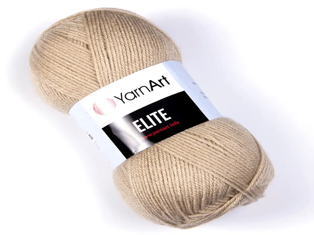 Fir textil Yarn Art Elite natur 848, pentru tricotat