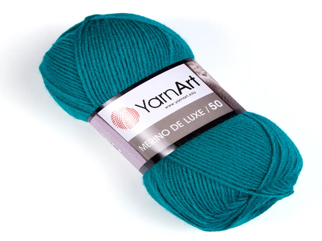 Fir textil Yarn Art Merino De Luxe turcoaz 11448, pentru tricotat