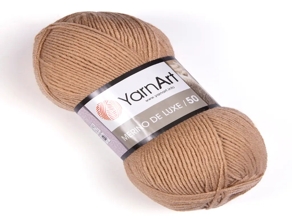 Fir textil Yarn Art Merino De Luxe bej 511, pentru tricotat