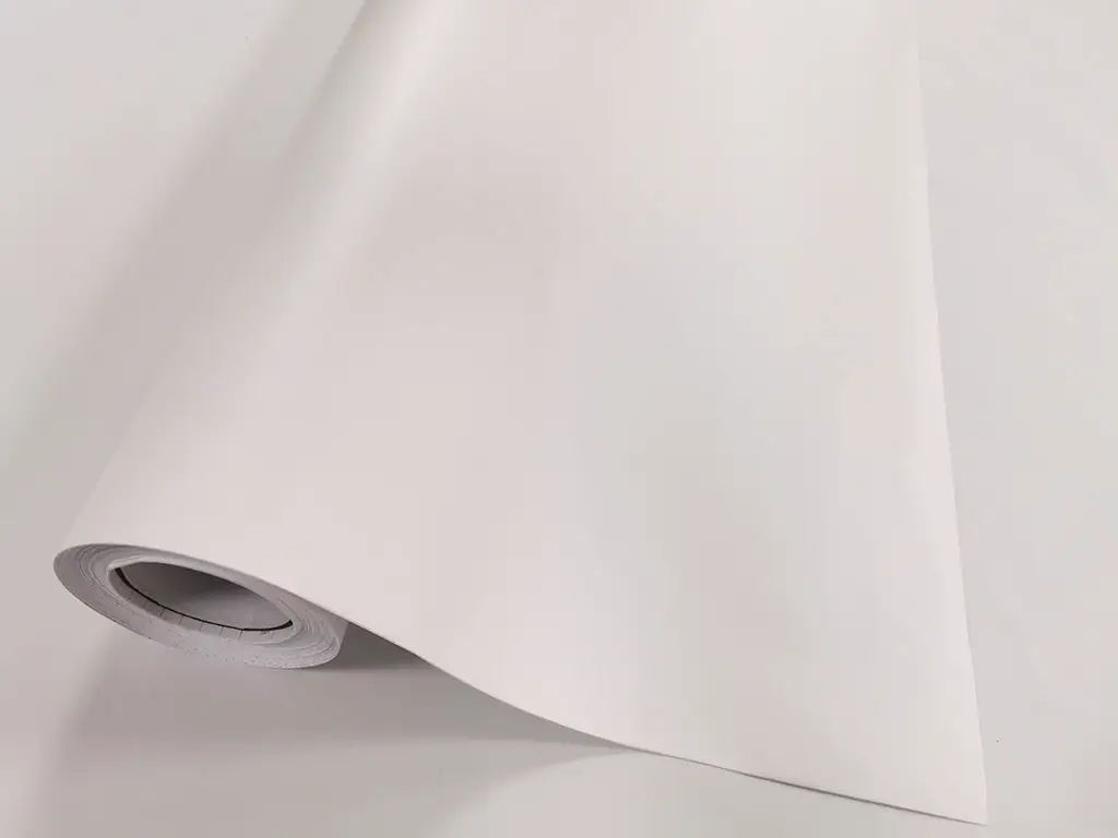Autocolant alb mat, Folina, rola de 120x200 cm 