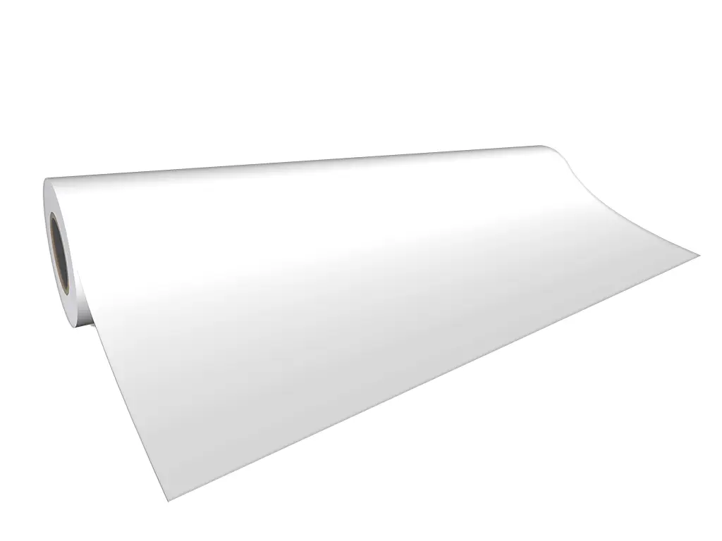Autocolant alb mat Oracal 651M Intermediate Cal 010, lățime 126 cm