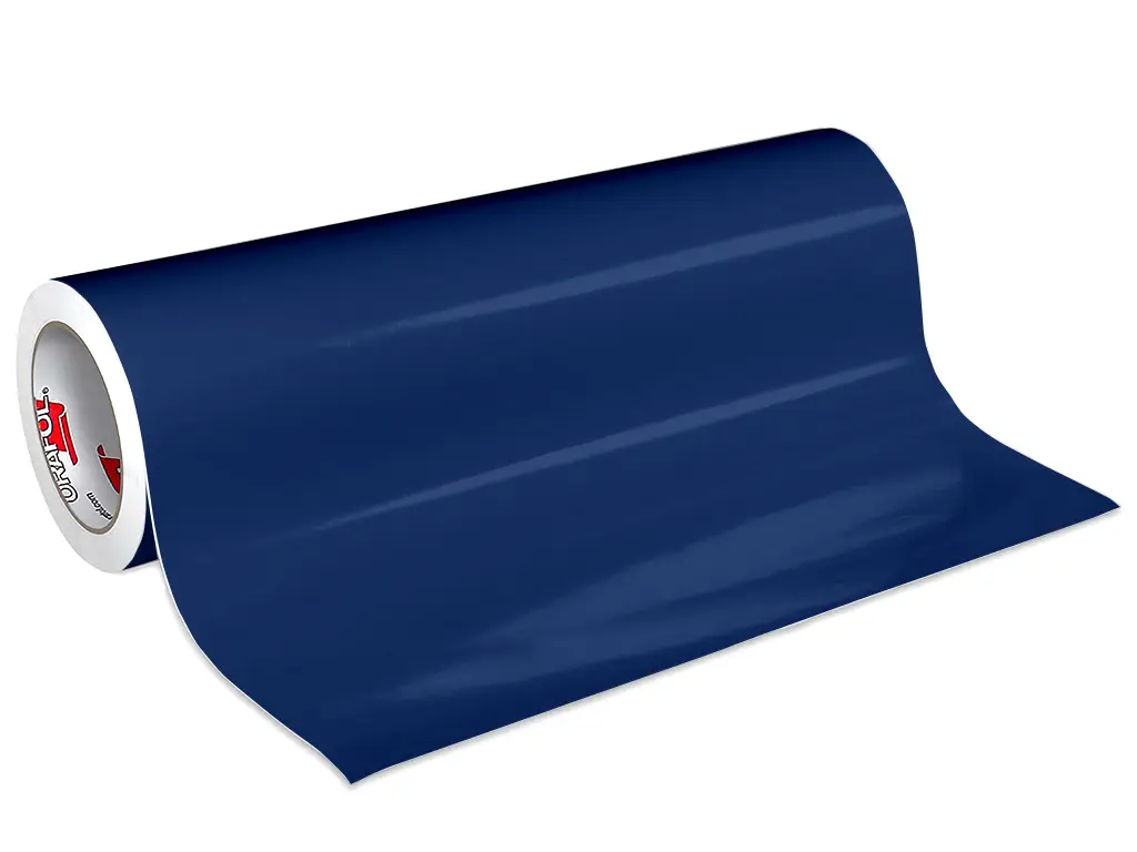 Autocolant albastru închis lucios Oracal 641G Economy Cal, Dark Blue 050, rolă 63 cm x 3 m