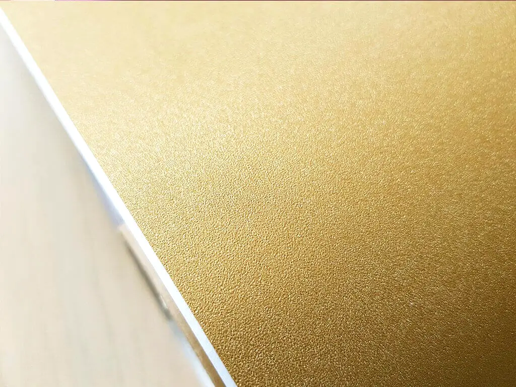 Autocolant bej auriu cu sclipici Glitter Mat, Folina, rolă de 75x200 cm