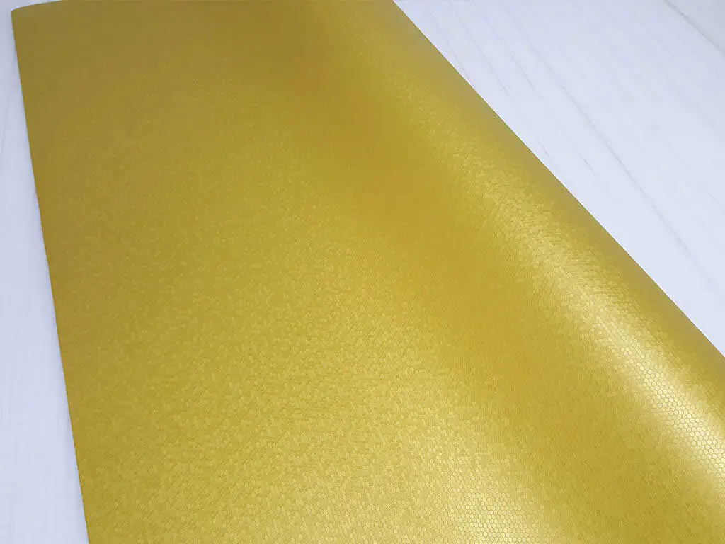 Autocolant auriu Oracal Honeycomb, Orafol, aspect mat, rolă de 62x150 cm