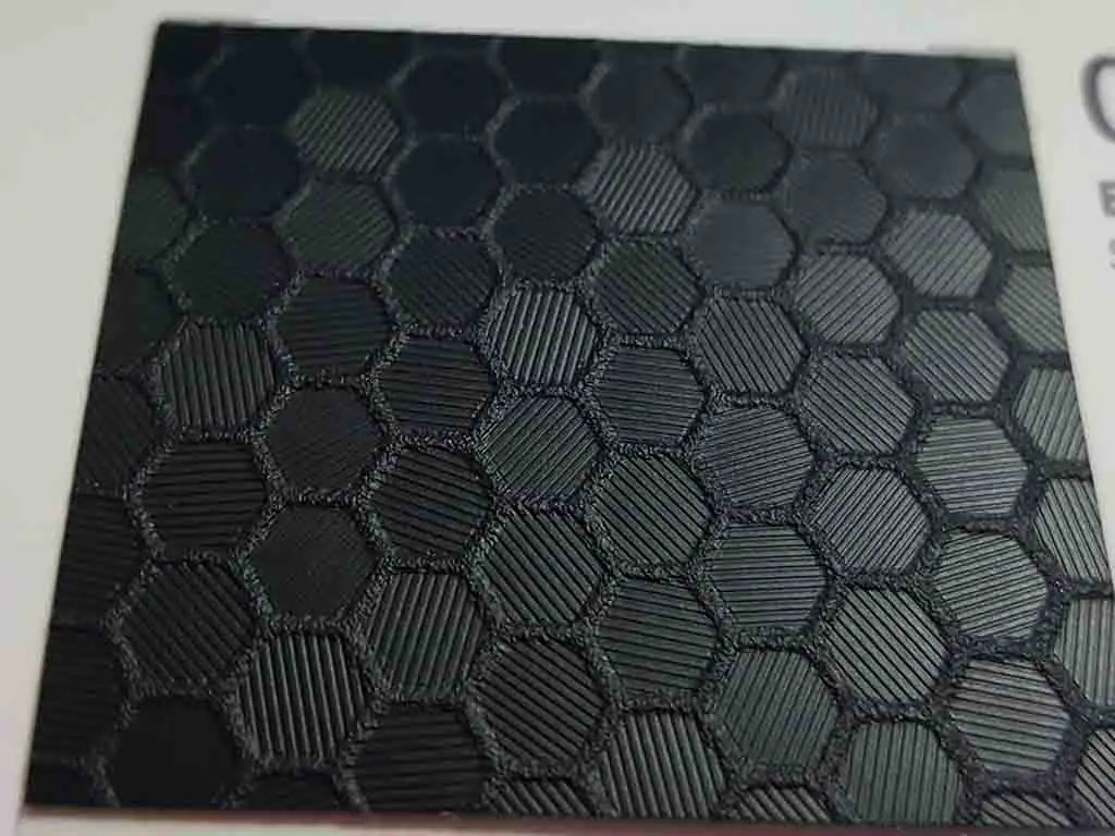 Autocolant negru Oracal Honeycomb