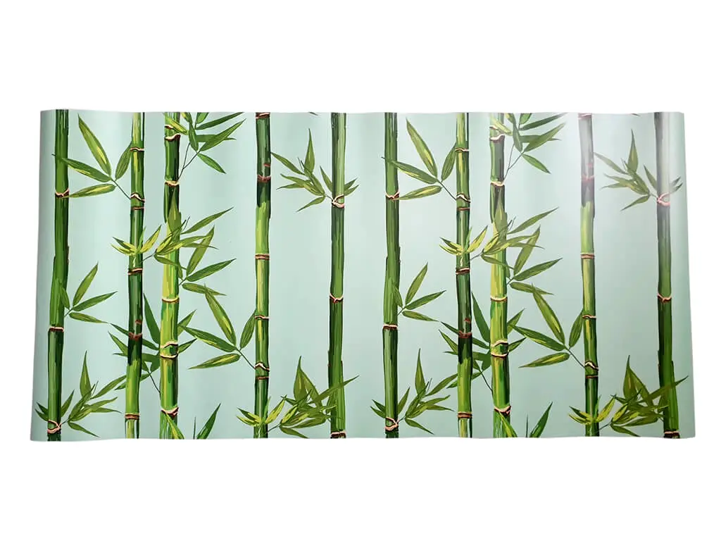 Autocolant mobilă decorativ, Folina, model bambus, 100 cm lăţime