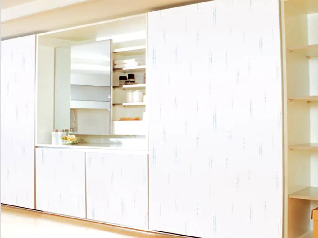 Autocolant mobilă bucătărie Tanya, MagicFix, gri deschis, 100 cm lăţime