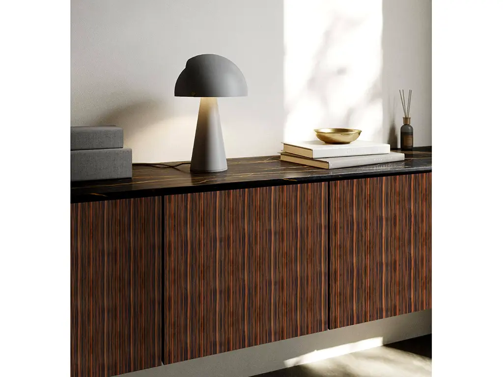 Autocolant mobilă imitatie lemn Ebony – 60x200 cm, autoadeziv, mat