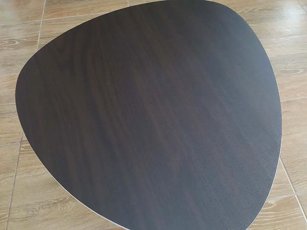 Autocolant mobilă, Folina, imitaţie lemn wenge, maro închis, 120 cm lăţime