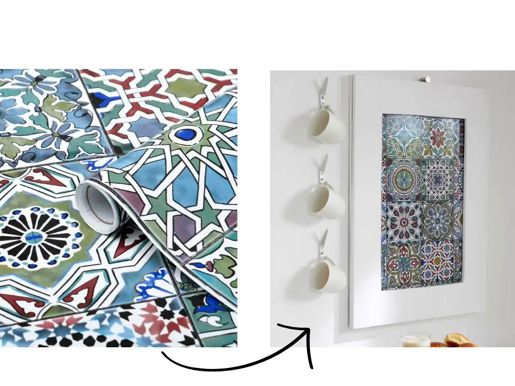 Autocolant decorativ d-c-fix Faroso, rolă de 67x150 cm – model mediteranean multicolor