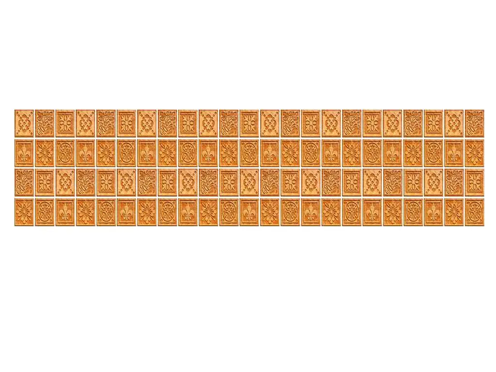Autocolant perete backsplash Granite Tiles, Dimex, 60x350 cm