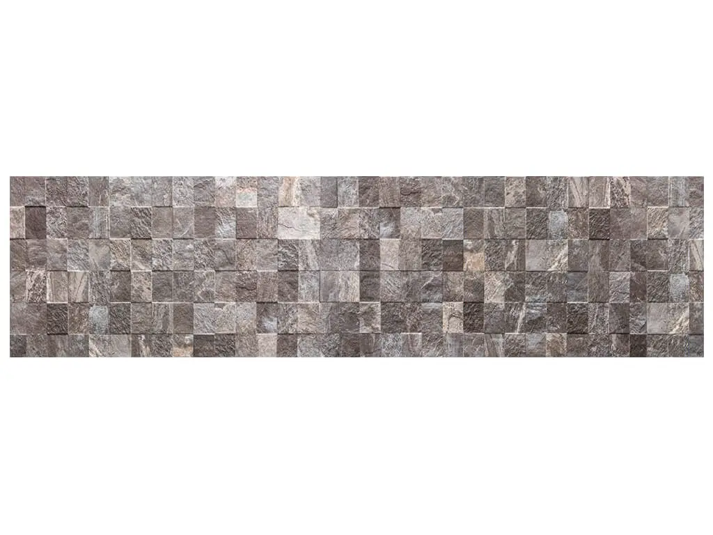 Autocolant perete backsplash, Dimex Tiles Wall, model piatră gri, rezistent la apă şi căldură, rolă de 60x350 cm