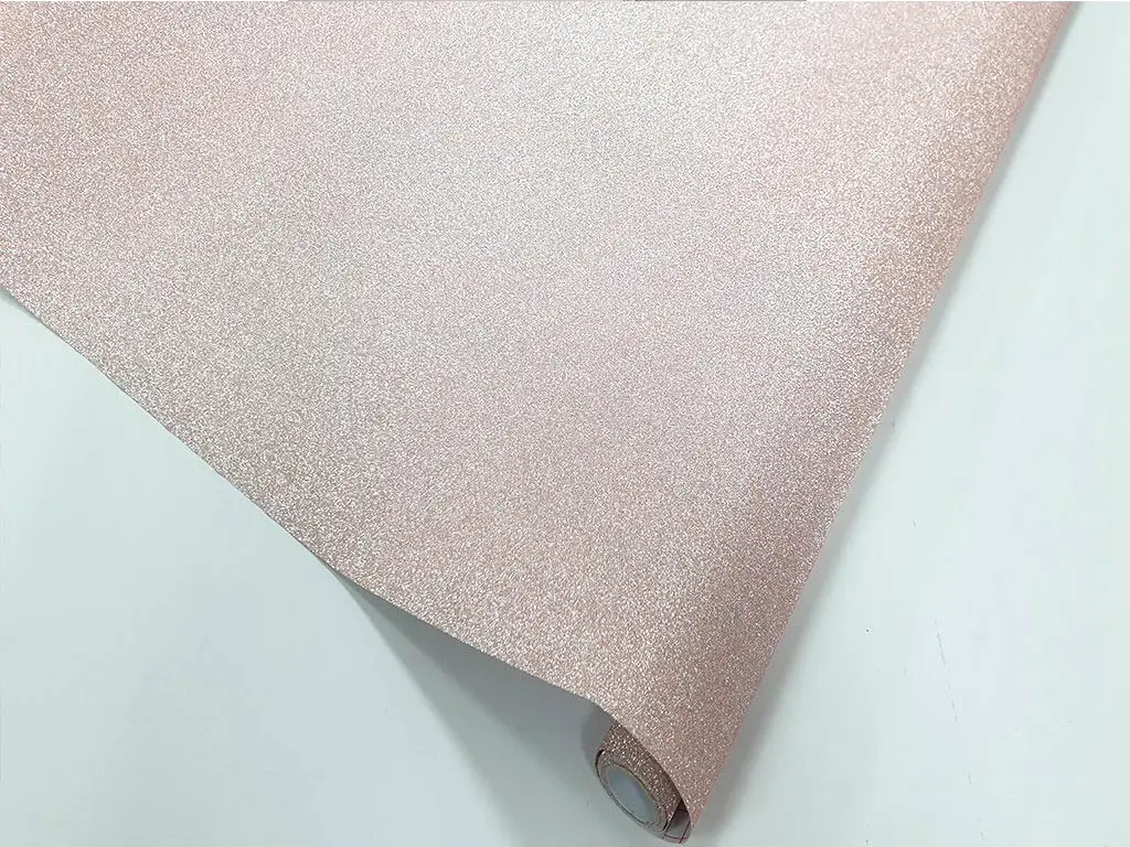 Autocolant roz cu sclipici Rose Pink Glitter, d-c-fix, 67x200 cm