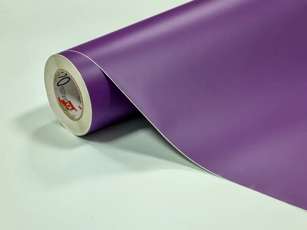 Autocolant violet mat Oracal Economy Cal, Violet 641M040, 100 cm lățime