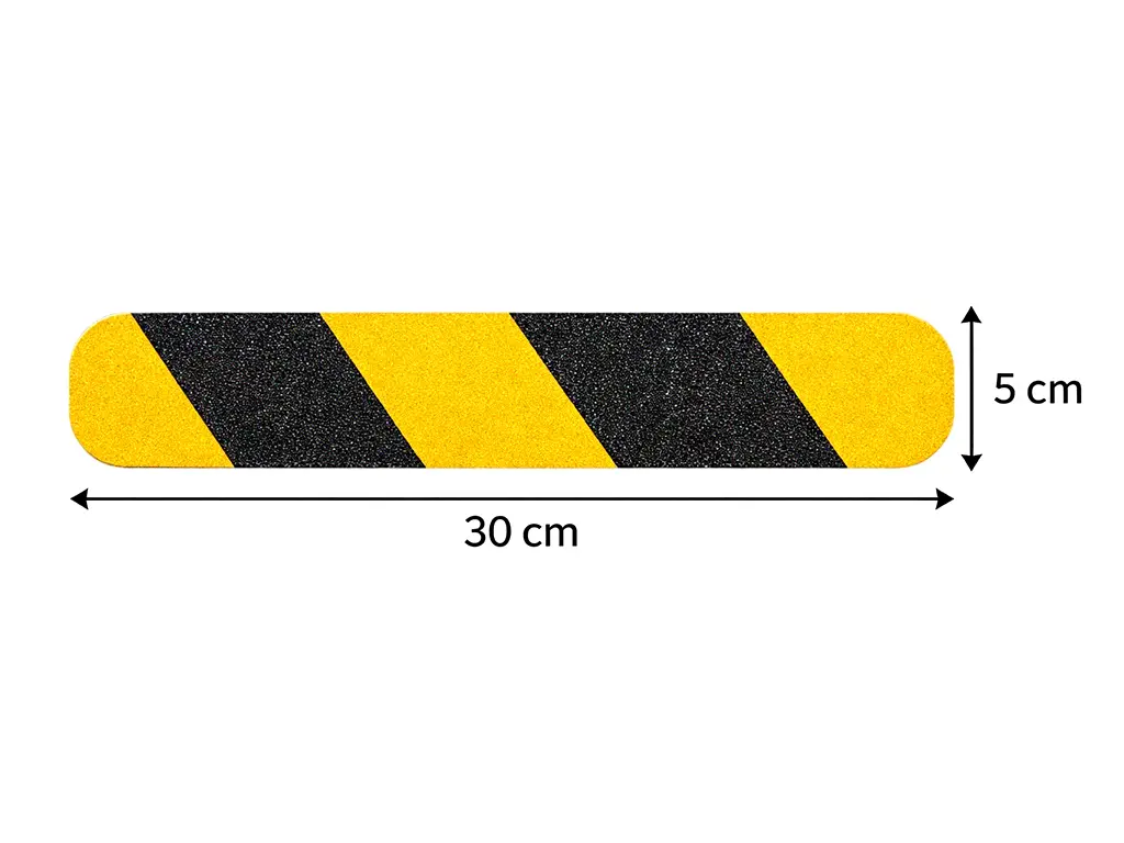Set 16 Benzi Antiderapante pentru Scări 30x5 cm – Bandă Adezivă Anti-Alunecare, Interior și Exterior
