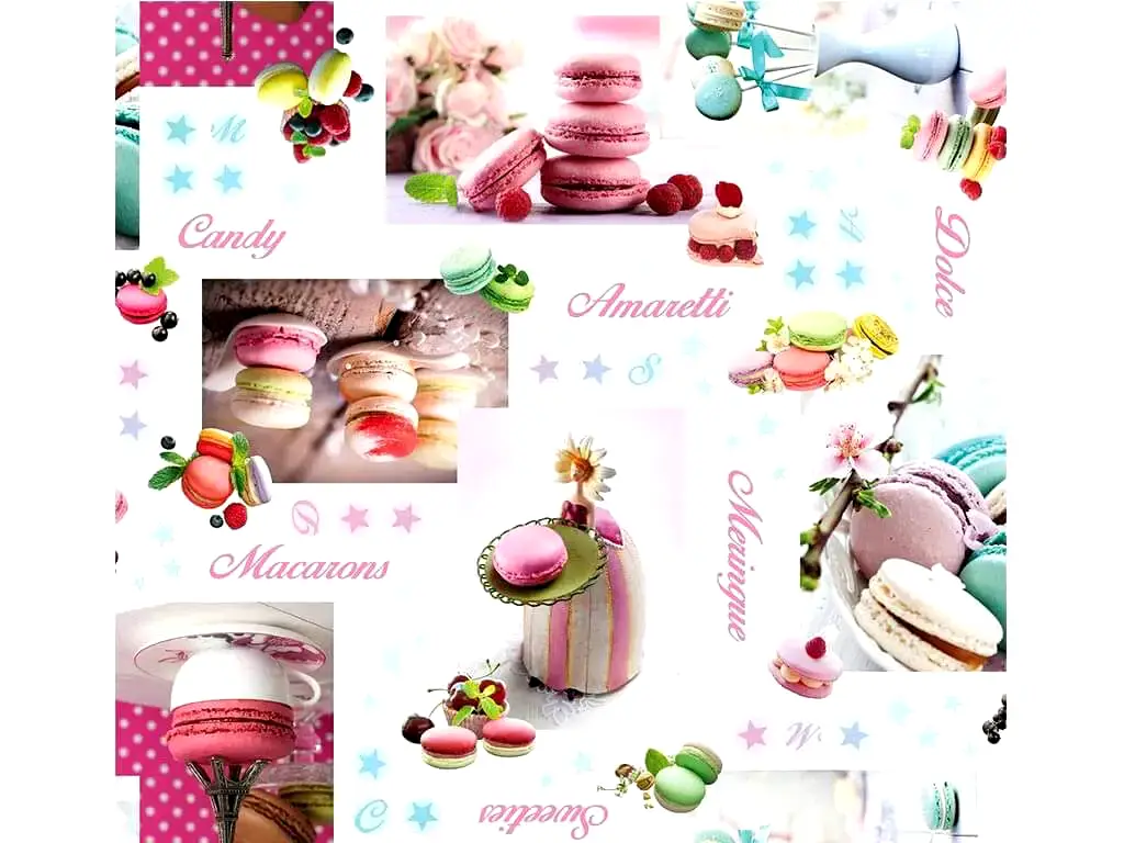 Faţă de masă impermeabilă Candy, d-c-fix, 140 cm lăţime