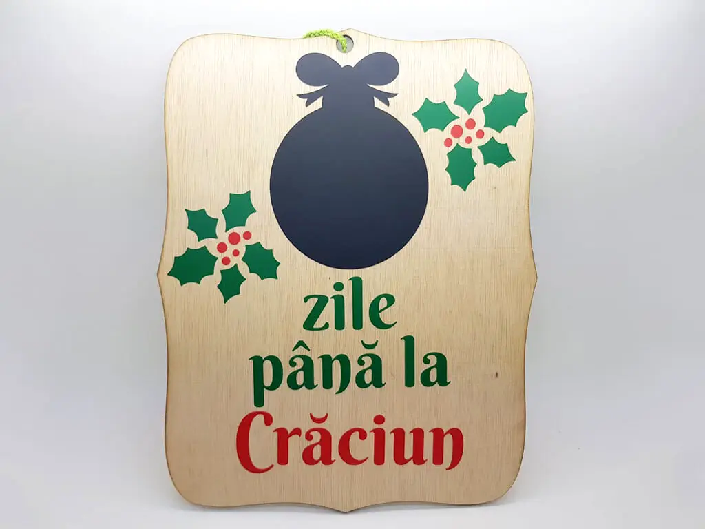 Decoraţiune Calendar Crăciun