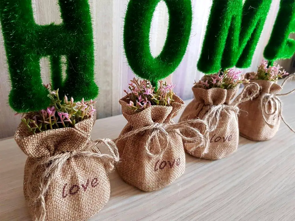 Decoraţiune Home, Folina, din plante artificiale