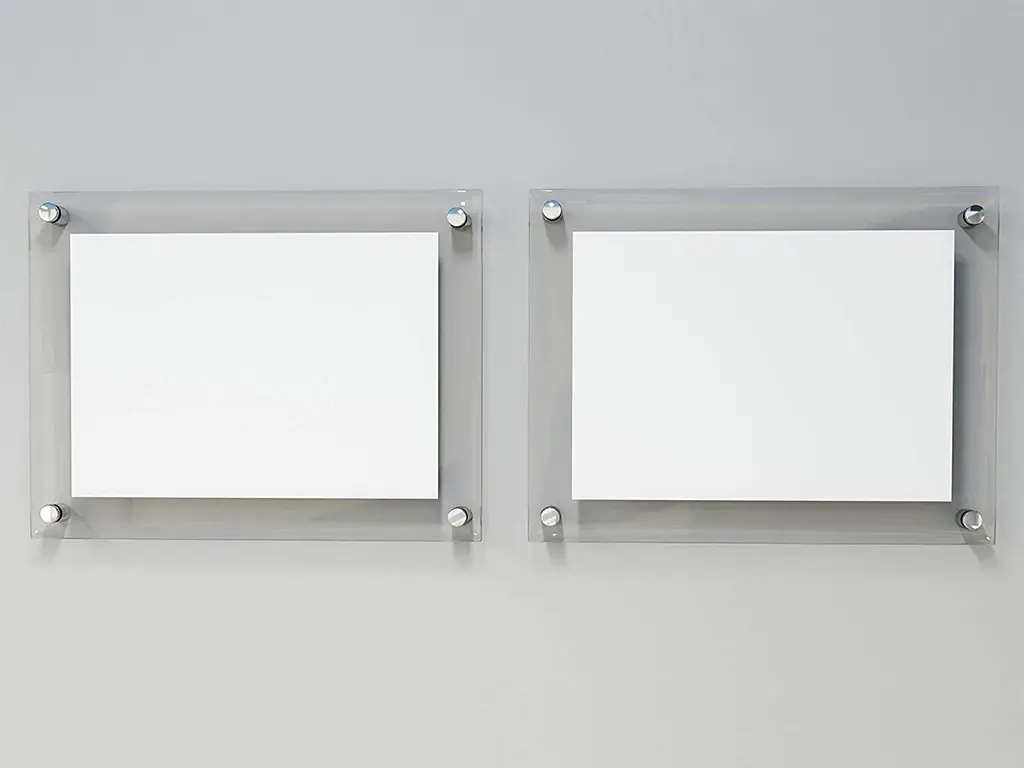 Distanţiere semnalistică, Folina, din inox, 16 x 50 mm