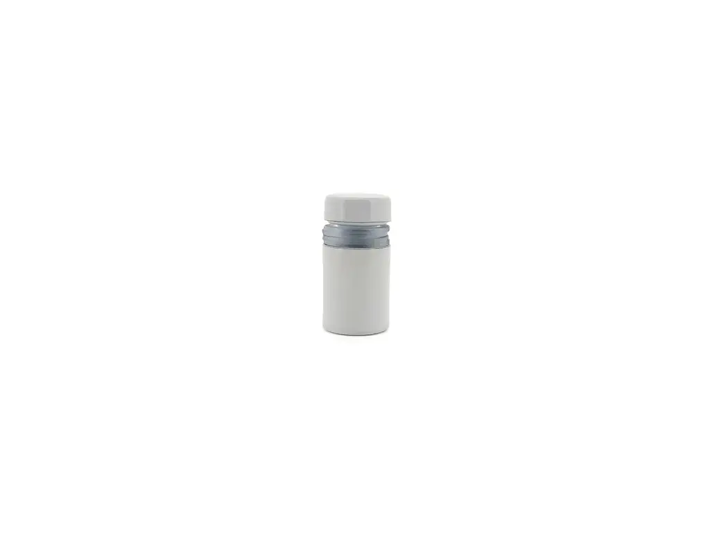 Distanţiere semnalistică albe, Folina, din inox, 16x15 mm