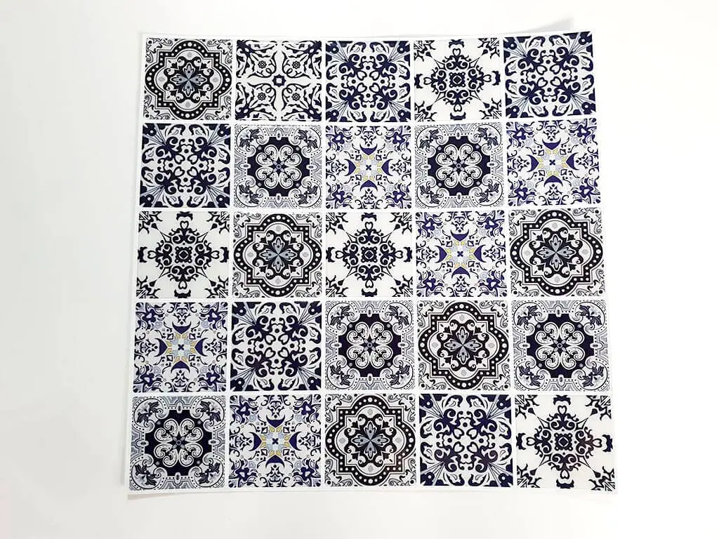 Set 10 stickere faianţă, plăci autoadezive 3D Smart Tiles Selena gri, 25x25 cm