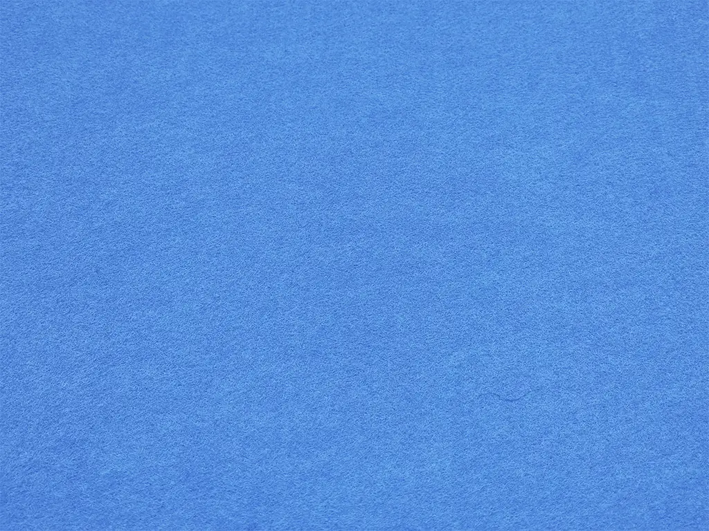 Fetru la metru, pâslă albastru sky blue cu grosime de 1 mm, lățime 90cm