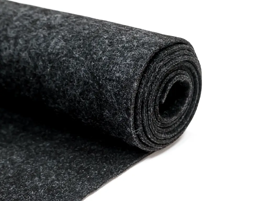 Fetru acustic pentru perete, pâslă moale pentru izolație fonică sau decorativă, grosime 7mm, rolă cu lățimea de 100cm