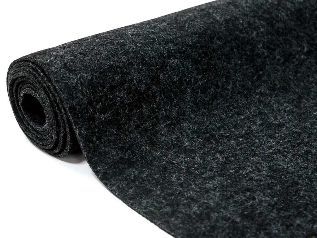 Fetru acustic pentru perete, pâslă moale pentru izolație fonică sau decorativă, grosime 7mm, rolă cu lățimea de 100cm
